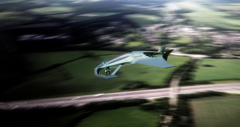 Illustration for article titled We Weren't Paying Enough Attention to Aston Martin So It Announced a Flying Car